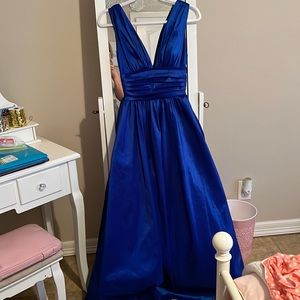 Royal Blue Prom dress